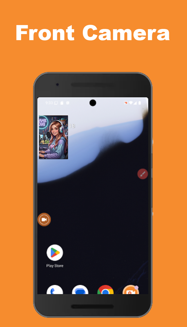 Face cam overlay
